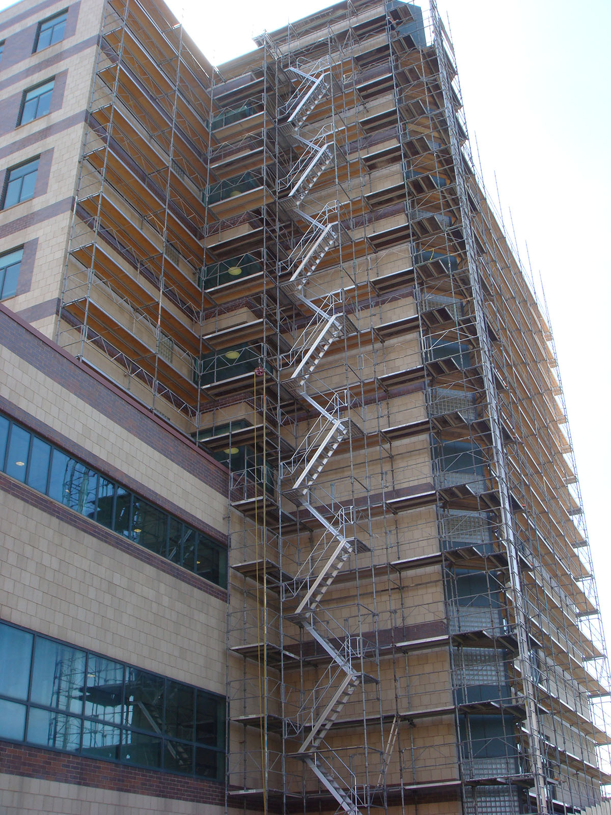 Scaffolding University at Buffalo Dormitories, NY - 2